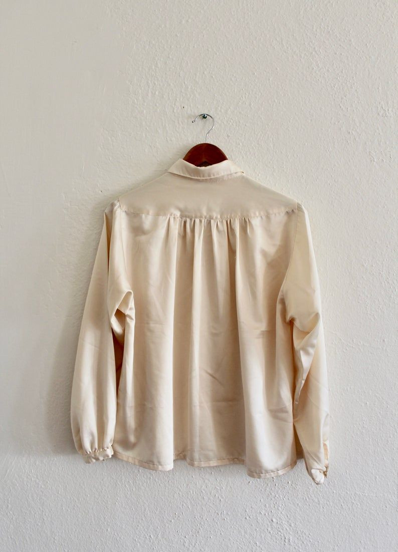 Vintage Silky Blouse