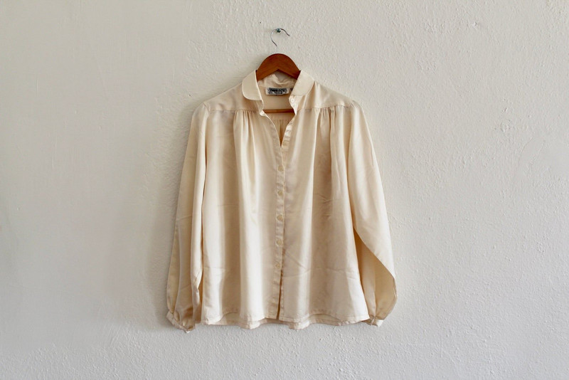 Vintage Silky Blouse